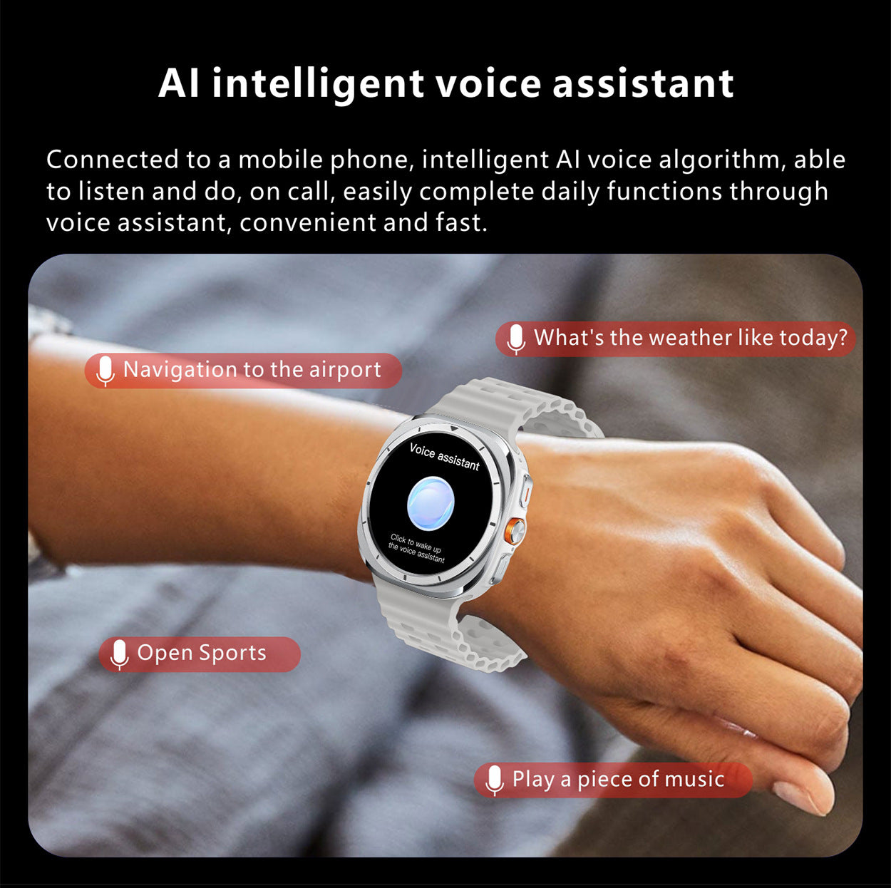 S7 Ultra Smart Watch Bluetooth Calling Sleep monitoring