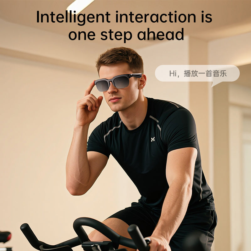 XG 89 Smart Glasses With Music Photo Camera Translation Bluetooth Calling