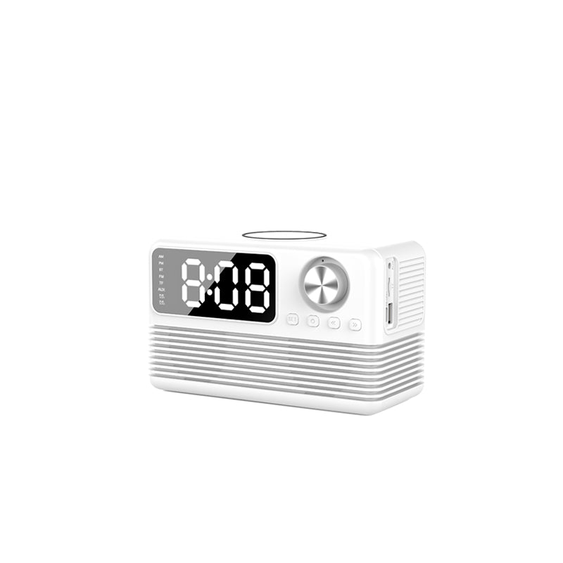 BT509 Bluetooth Speaker Dual Alarm Clock Multi Functional TF Card Suitable for Multi Locations