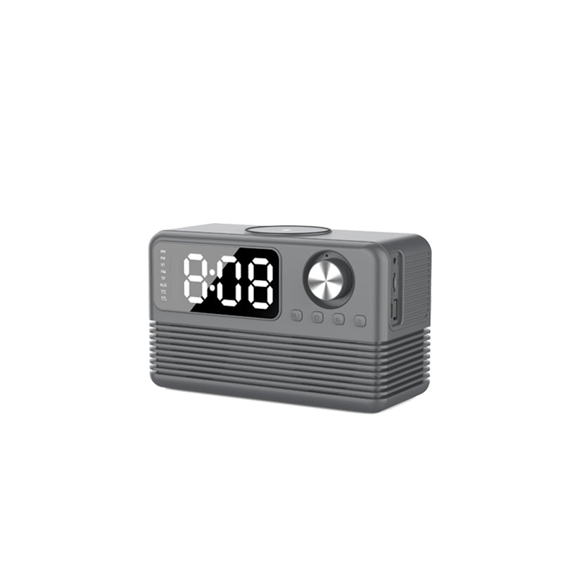 BT509 Bluetooth Speaker Dual Alarm Clock Multi Functional TF Card Suitable for Multi Locations