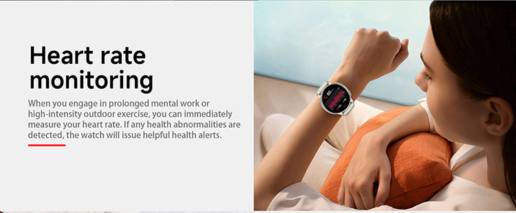 HT43 Smart Watch Bluetooth Calling GPS Sport Track Compass Outdoor Lady