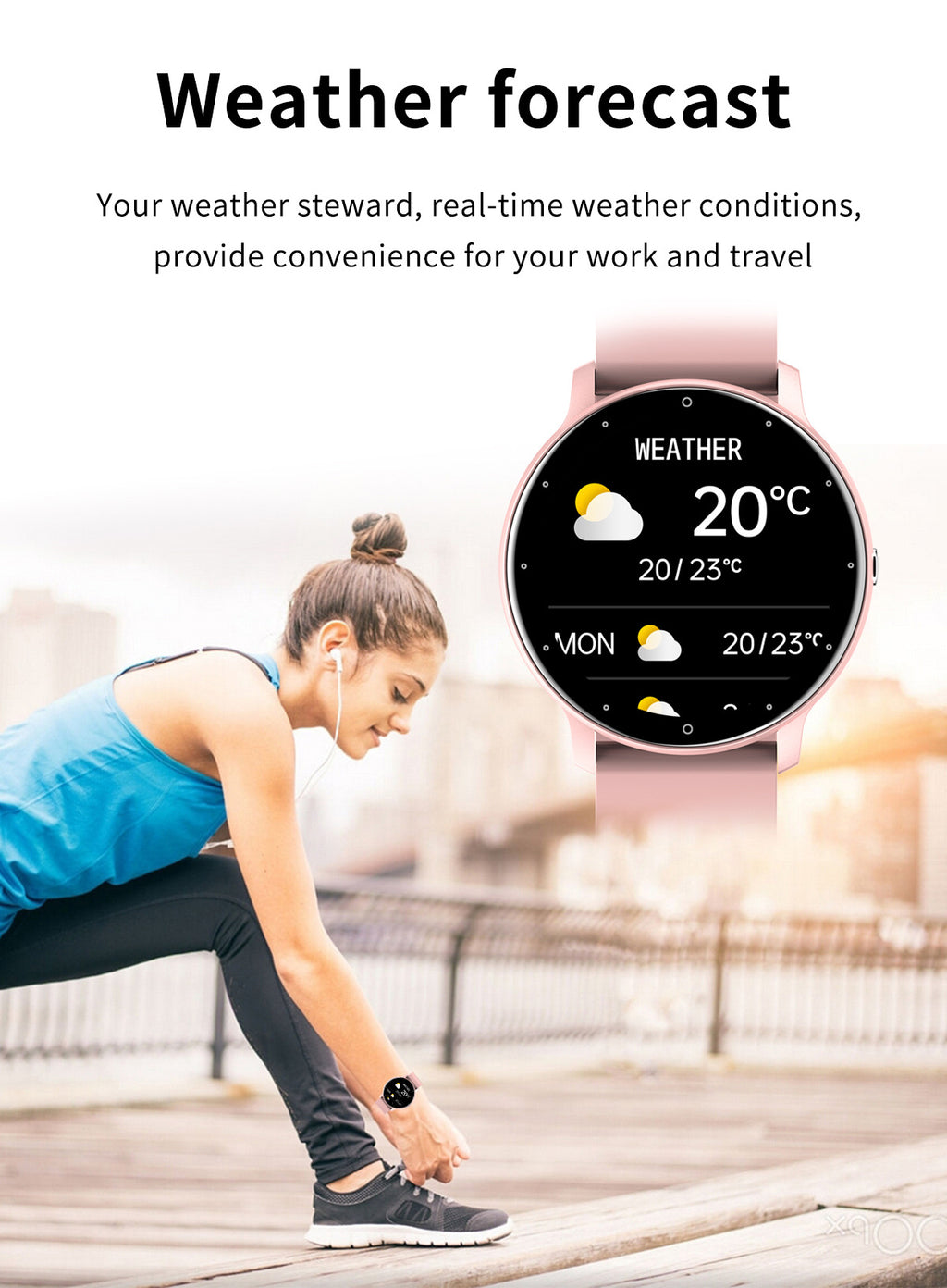 ZL02 Smart Watch  HD Heart Rate Blood Pressure Blood Oxygen IP67