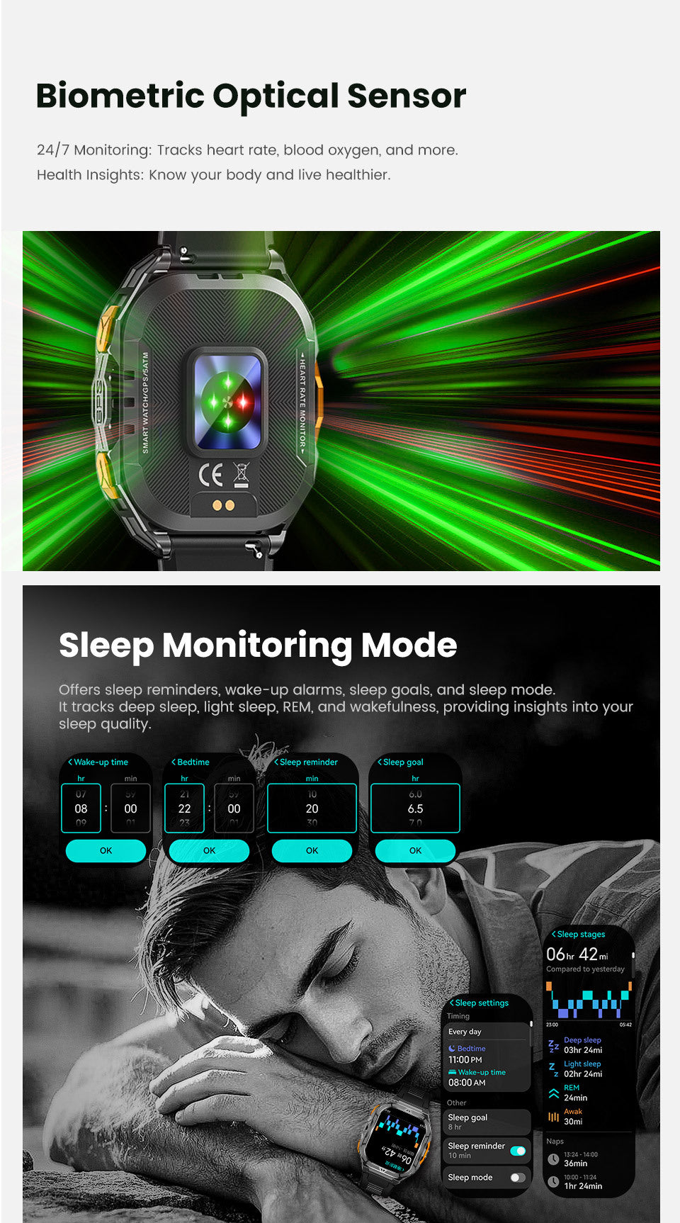 X5 Smart Watch Bluetooth Calling Heart Rate Step Counting Sleep Monitoring Waterproof GPS Positioning Three Prevention