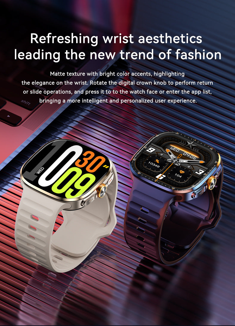 M99 Smart Watch 2.4" HD AMOLED 5G Card APP Downloading NFC Video Calling
