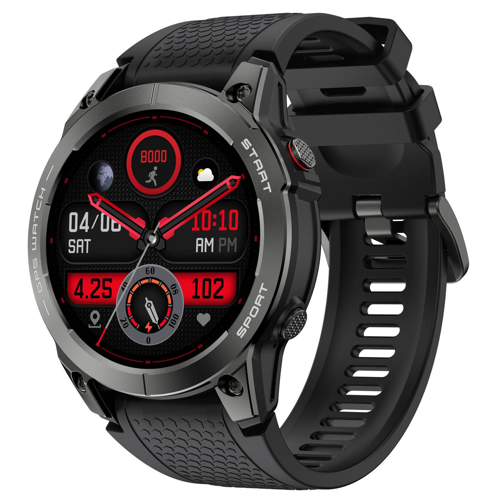 S53 Smart Watch 1.43" Bluetooth Calling Heart Rate Step Counting Sleep GPS Positioning Three Prevention Sport
