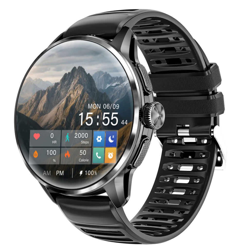 H100 Smart Watch 5G Card Google Store APP Downloading Photo SIM Card + Bluetooth Dual System