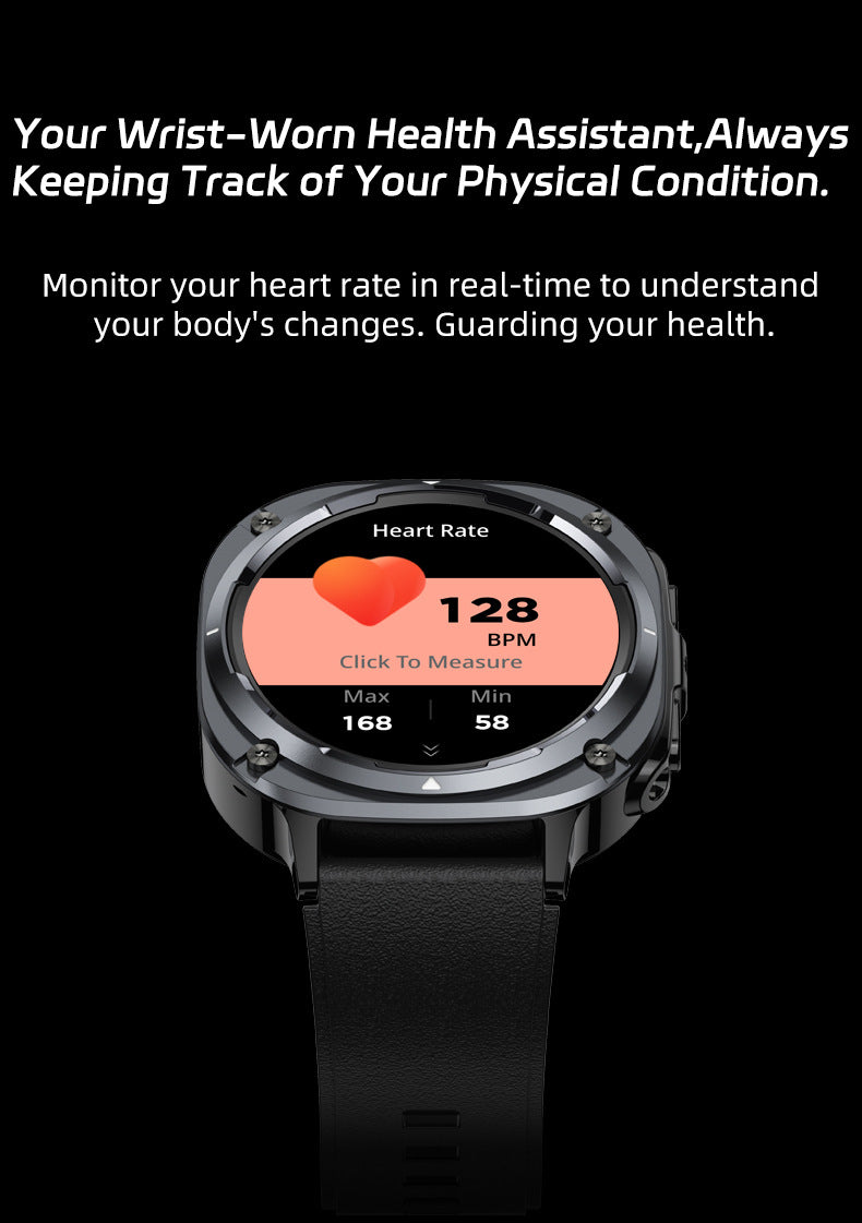 S90Z Smart Watch Heart Rate Blood Oxygen Health Monitoring Sport Bluetooth Calling