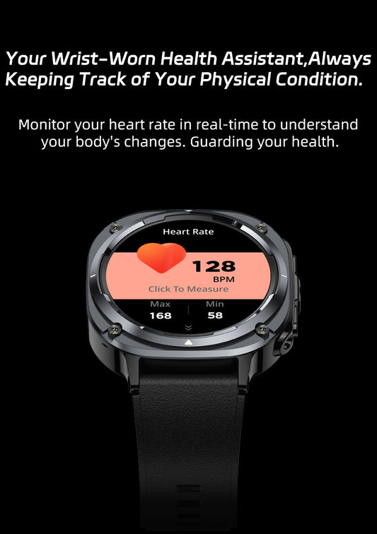 S90Z Smart Watch Heart Rate Blood Oxygen Health Monitoring Sport Bluetooth Calling