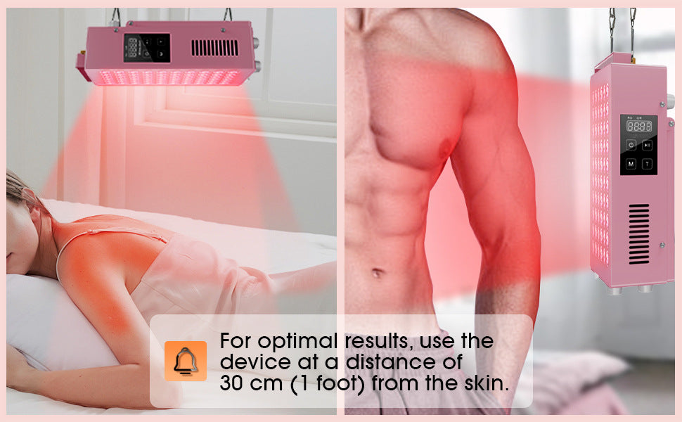 Far-infrared beauty device  near-infrared physiotherapy 100W red light wave