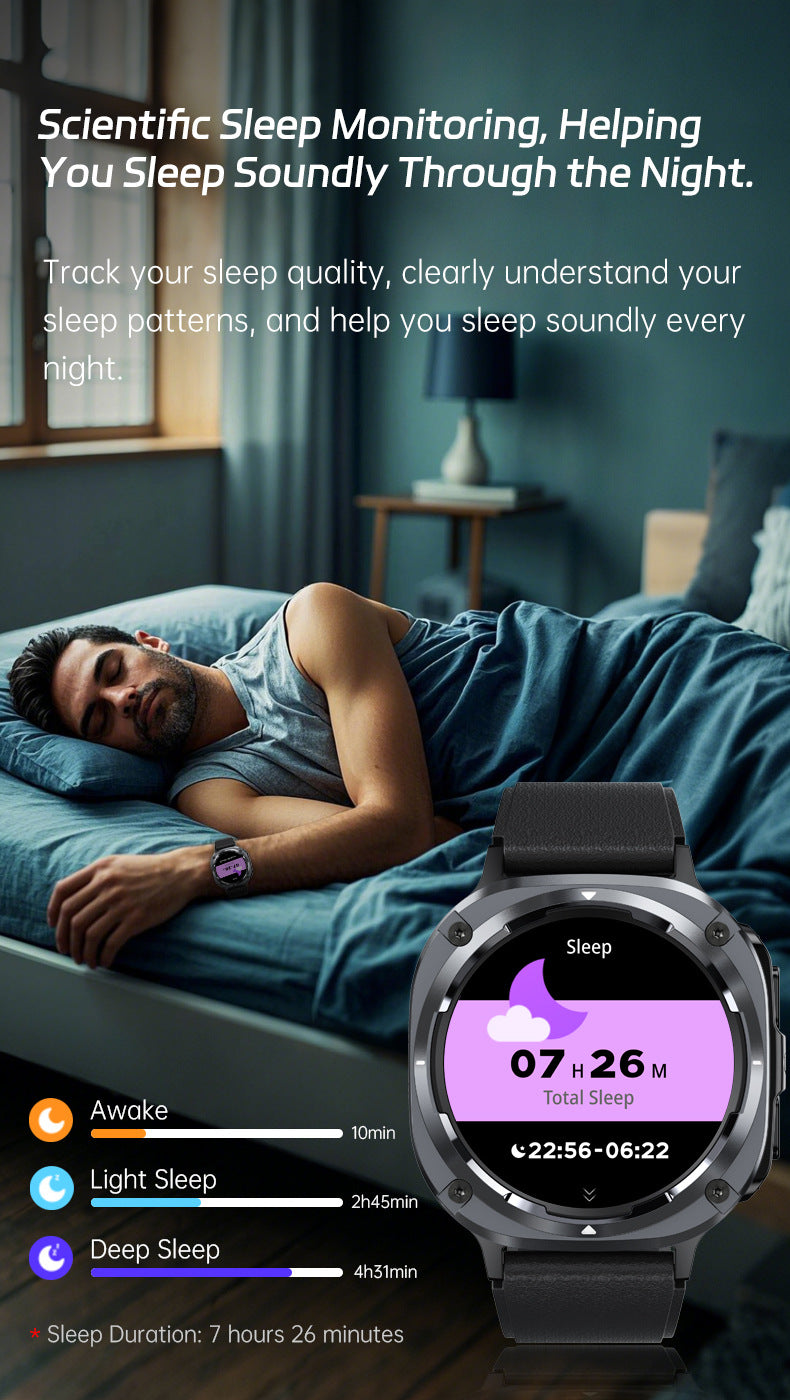 S90Z Smart Watch Heart Rate Blood Oxygen Health Monitoring Sport Bluetooth Calling