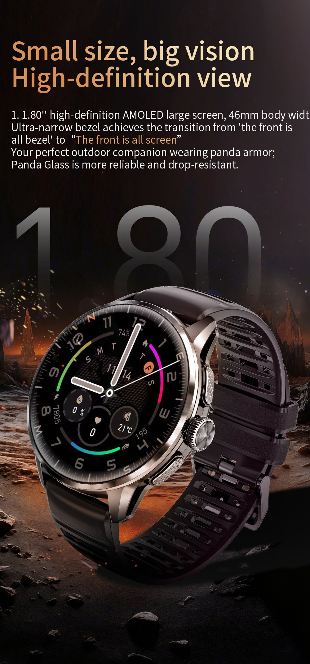 H100 Smart Watch 5G Card Google Store APP Downloading Photo SIM Card + Bluetooth Dual System