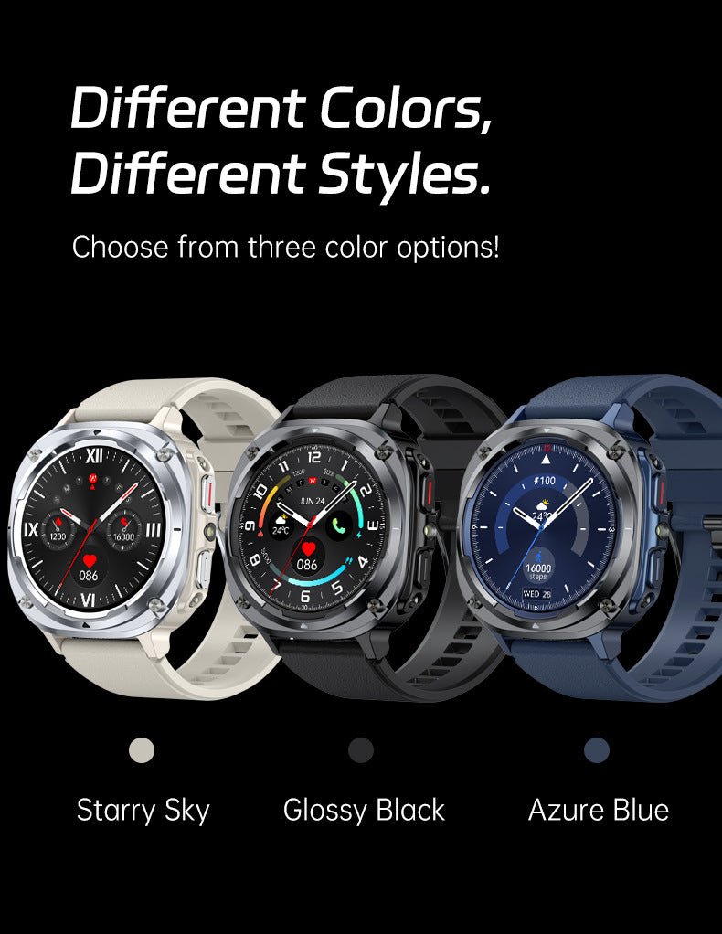 S90Z Smart Watch Heart Rate Blood Oxygen Health Monitoring Sport Bluetooth Calling