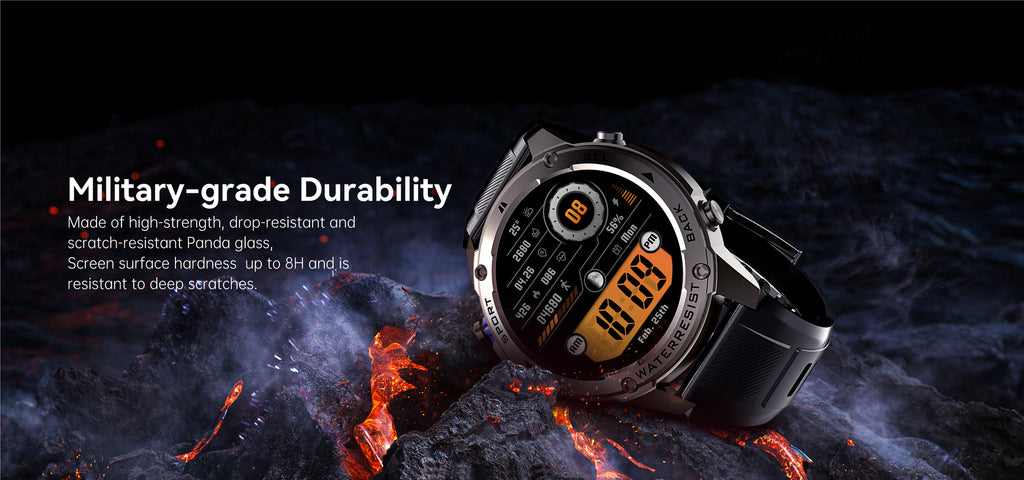 DM56 Smart Watch Bluetooth Calling Heart Rate Step Sleep Monitoring GPS Positioning Outdoor Three Prevention