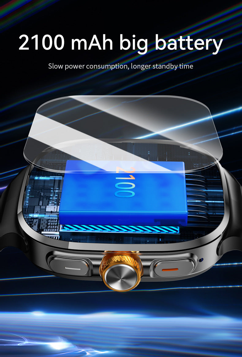M99 Smart Watch 2.4" HD AMOLED 5G Card APP Downloading NFC Video Calling