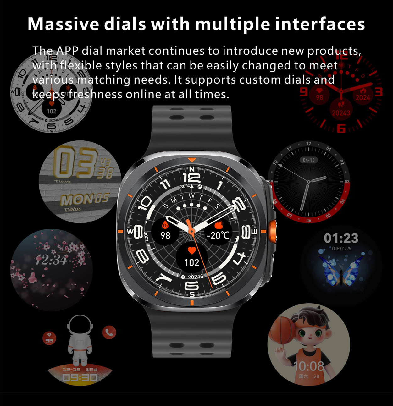 S7 Ultra Smart Watch Bluetooth Calling Sleep monitoring