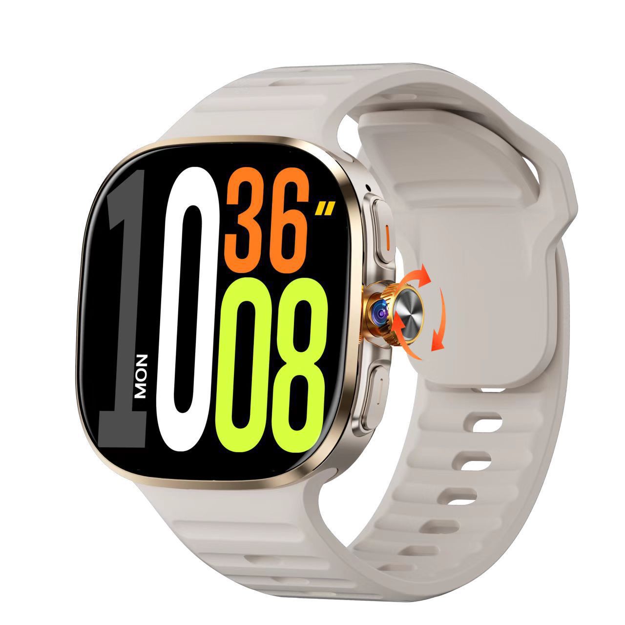 M99 Smart Watch 2.4" HD AMOLED 5G Card APP Downloading NFC Video Calling