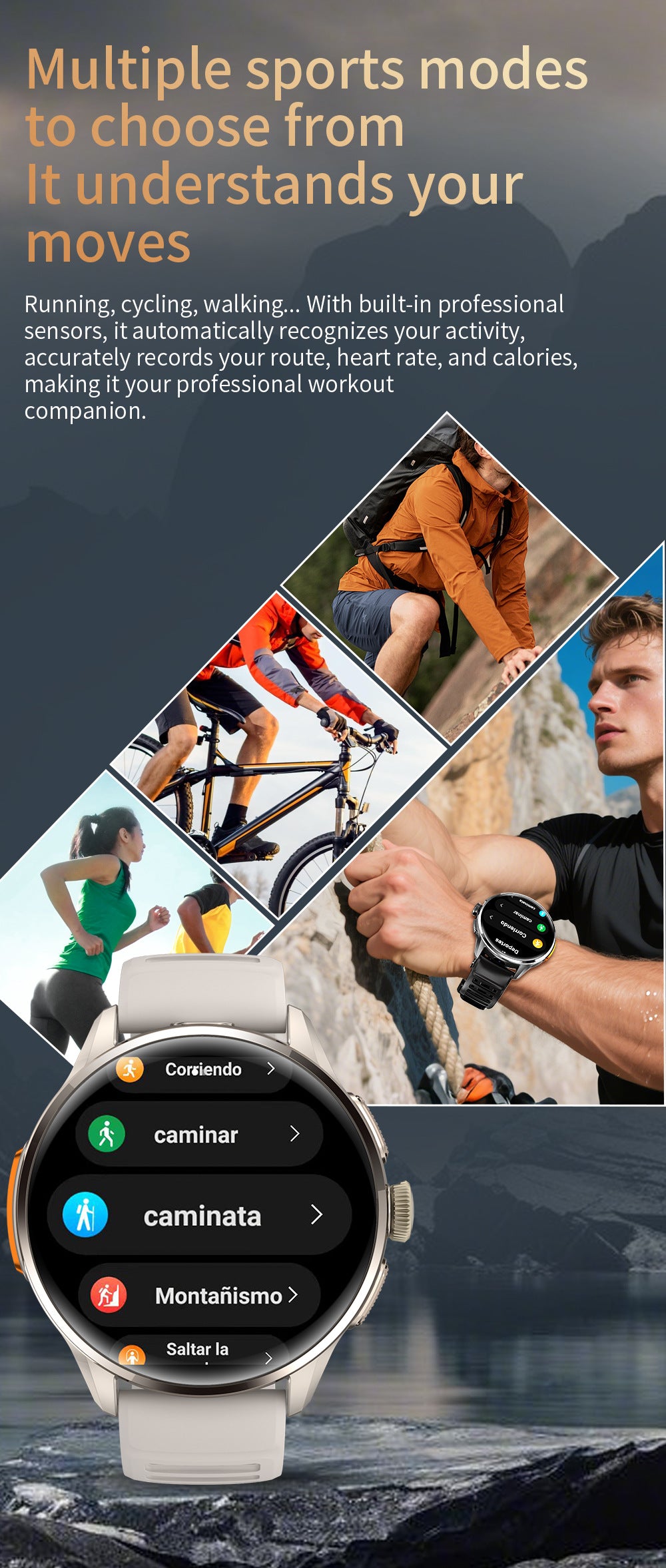 H100 Smart Watch 5G Card Google Store APP Downloading Photo SIM Card + Bluetooth Dual System