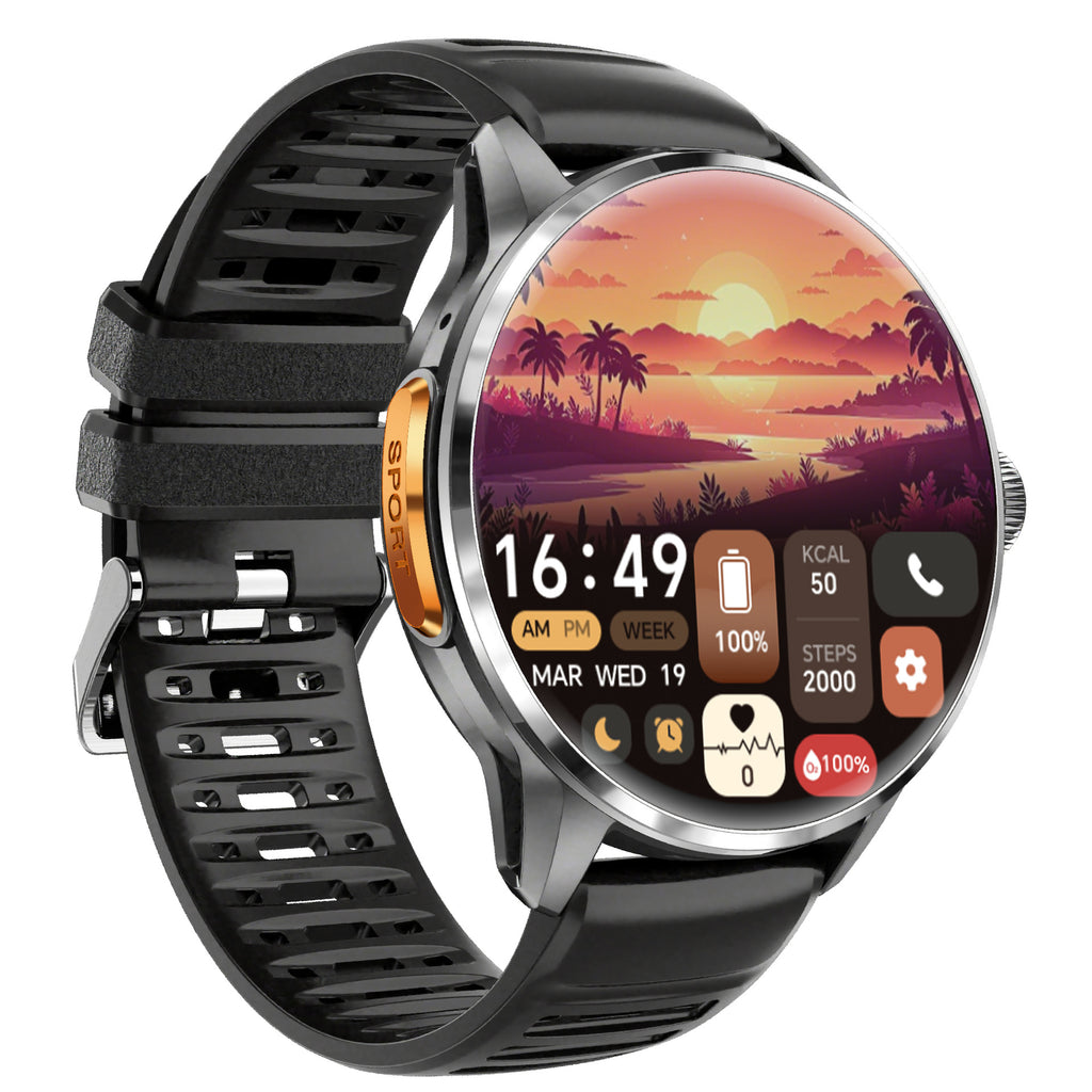 H100 Smart Watch 5G Card Google Store APP Downloading Photo SIM Card + Bluetooth Dual System