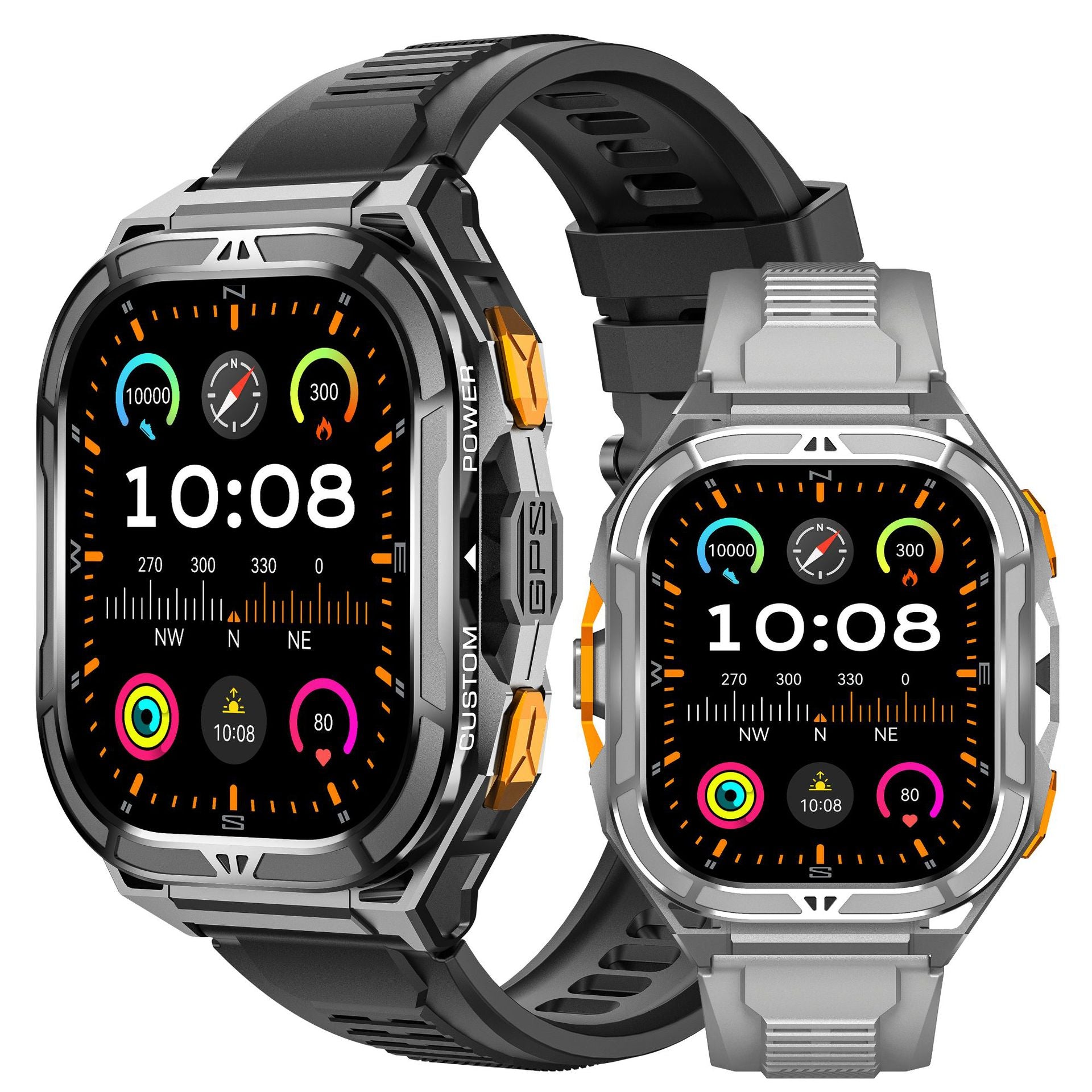 X5 Smart Watch Bluetooth Calling Heart Rate Step Counting Sleep Monitoring Waterproof GPS Positioning Three Prevention