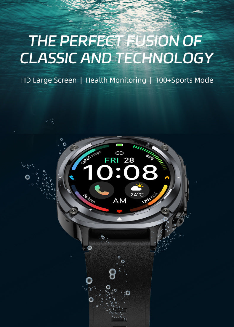 S90Z Smart Watch Heart Rate Blood Oxygen Health Monitoring Sport Bluetooth Calling