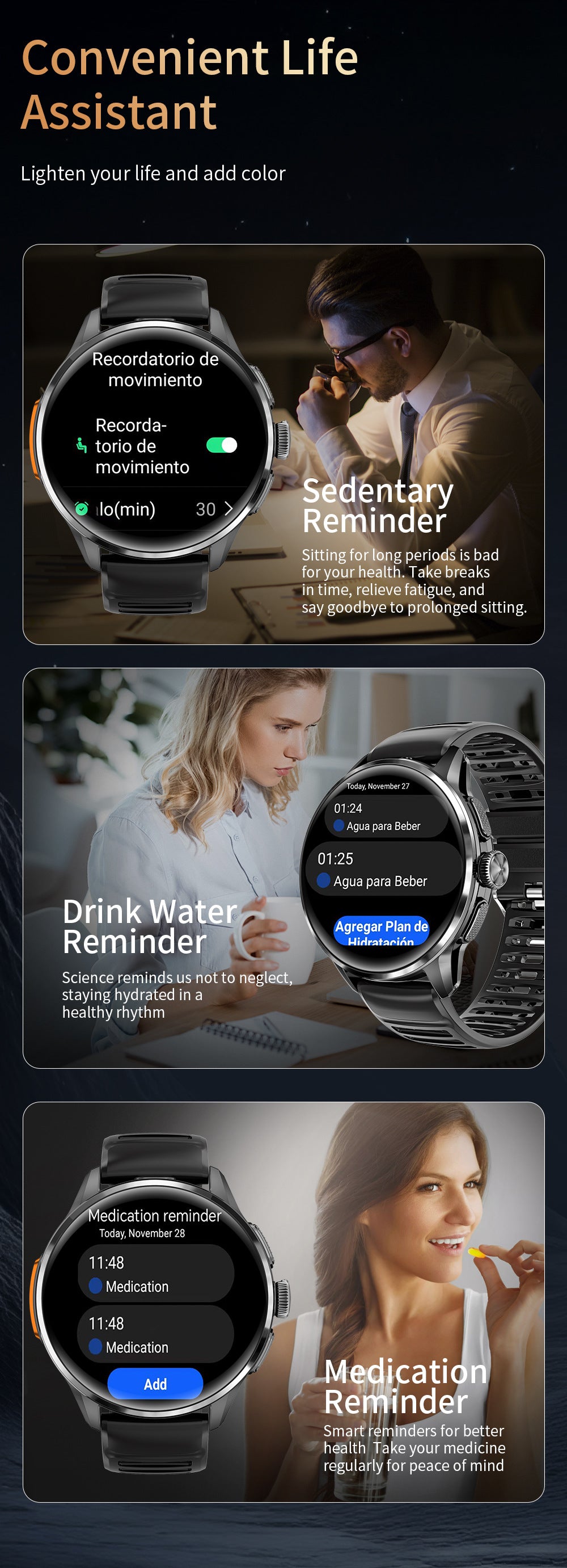 H100 Smart Watch 5G Card Google Store APP Downloading Photo SIM Card + Bluetooth Dual System