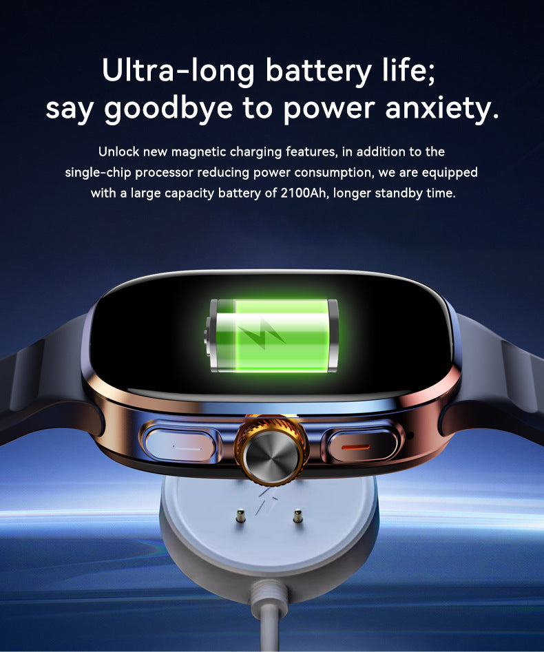 M99 Smart Watch 2.4" HD AMOLED 5G Card APP Downloading NFC Video Calling