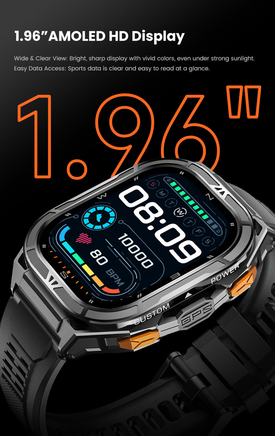 X5 Smart Watch Bluetooth Calling Heart Rate Step Counting Sleep Monitoring Waterproof GPS Positioning Three Prevention