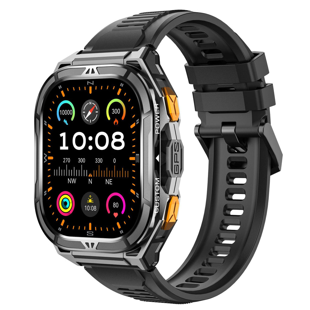 X5 Smart Watch Bluetooth Calling Heart Rate Step Counting Sleep Monitoring Waterproof GPS Positioning Three Prevention