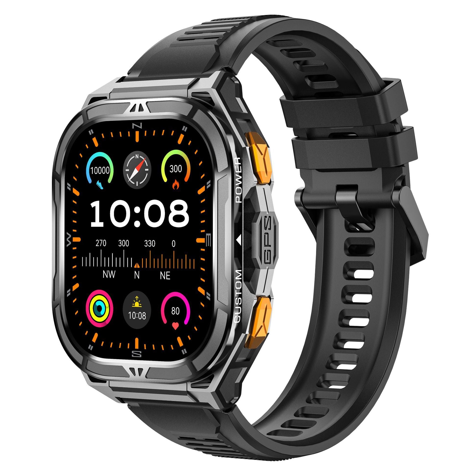 X5 Smart Watch Bluetooth Calling Heart Rate Step Counting Sleep Monitoring Waterproof GPS Positioning Three Prevention