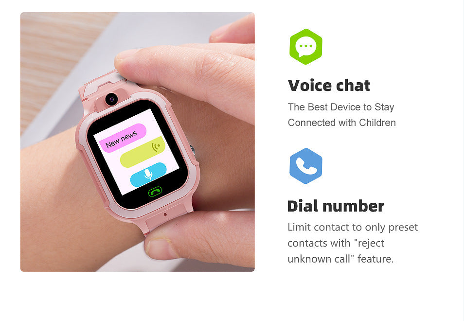 TL37 Smart Watch Children Positioning Wechat Video Waterproof Card Calling